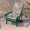 Flash Furniture Green Adirondack Chairs with Cream Cushions, 2PK 2-JJ-C14501-CSNCR-GRN-GG - alternate 8